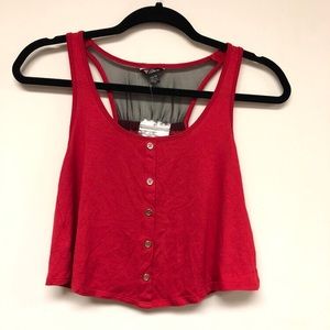 GUESS red crop top